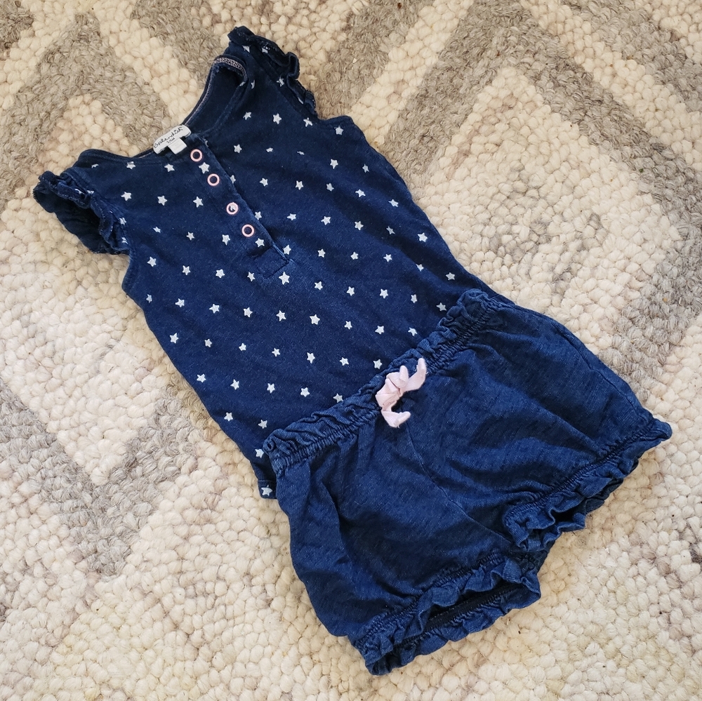 Splendid Bodysuit & Shorts Set